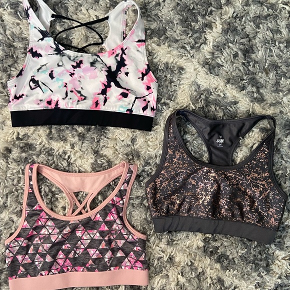3 - Pack Sports Bras - Picture 1 of 2